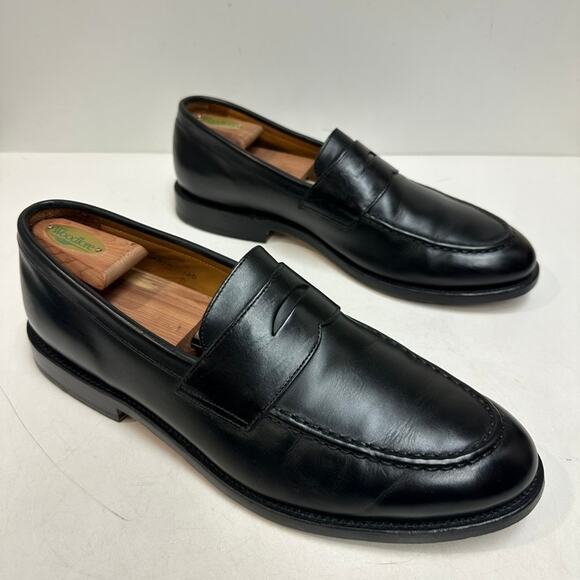 EXCELLENT Grant Stone x J. Crew Ludlow Penny Loafer Black Leather 12 main image 10